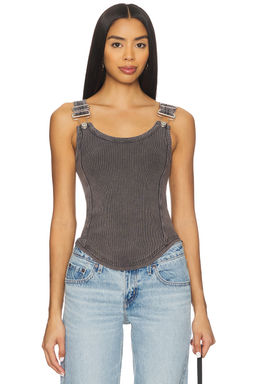 Free People - x We The Free Jamie Buckle Tank In Black