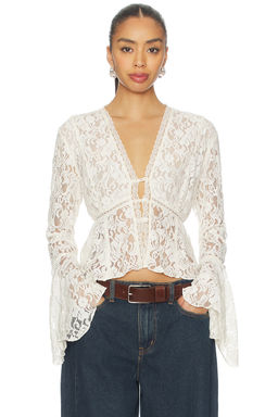 Free People - Whispering Love Lace Top