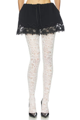 Helsa - The Scrunchie Skort in Very Heavy Crepe