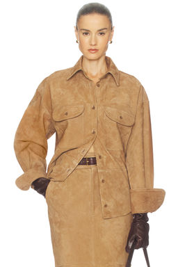 Helsa - Suede Overshirt