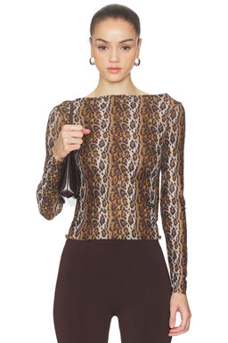 House of Sunny - Leopard Layered Long Sleeve