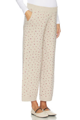 HATCH - The Nora Floral Knit Pant