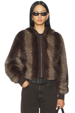 Jaded London - Bear Faux Fur Jacket
