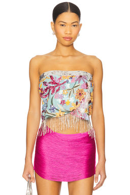 Jaded London - Sequin Scarf Top