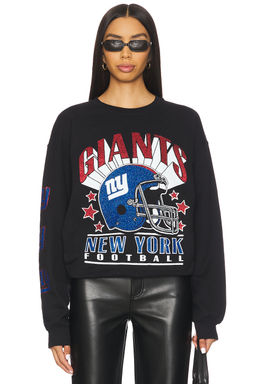Junk Food - Giants Glitter Helmet Crew Fleece