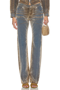 KNWLS - Flock Bootcut