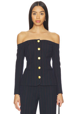 L'AGENCE - Alice Off Shoulder Blazer