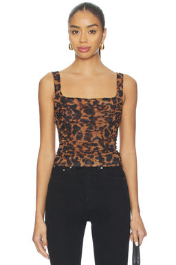 L'AGENCE - Rasha Shirred Tank