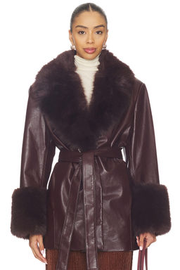 LAMARQUE - Rosabella Faux Fur Blazer Coat