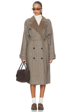 Line & Dot - Hugo Plaid Coat