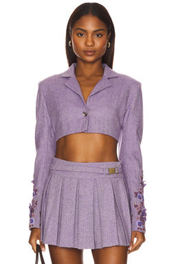 La Fuori - Georgiana Tweed Mini Jacket