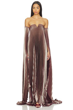 L'IDEE - Black Tie Gown With Drama Sleeves