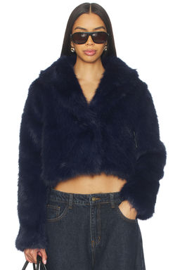LIONESS - x REVOLVE Madame Faux Fur Jacket