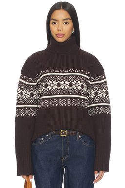 Lovers and Friends - Chesca Fair Isle Turtle Neck Sweater