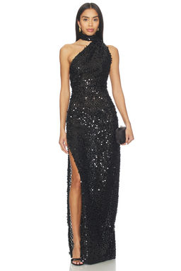 Misha - The Nicolette Crochet Sequin Dress