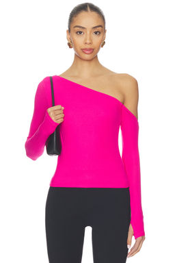 Michael Lauren - Magdaleno Asymmetrical Longsleeve Top