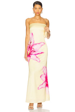 MORE TO COME - Lyza Strapless Maxi Dress