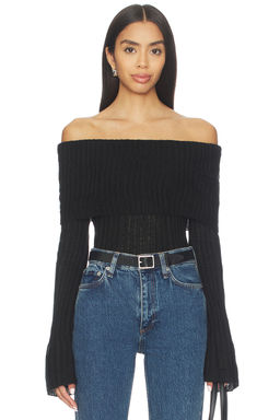 MORE TO COME - Ingrid Off Shoulder Sweater