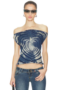 Masha Popova - Love Heart Bandana Top