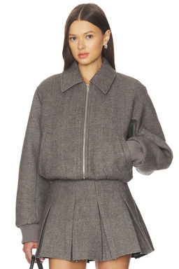 Nicholas - Frida Bomber Wool Blend Jacket