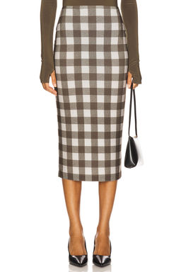 Norma Kamali - Straight Skirt To Midcalf