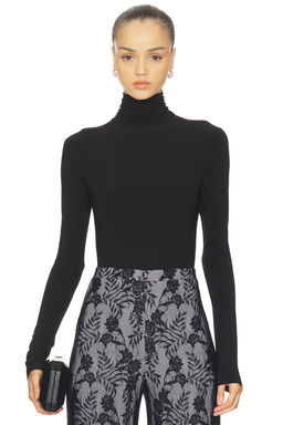 Norma Kamali - Long Sleeve Turtleneck Bodysuit