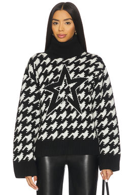 Perfect Moment - Chunky Houndstooth Sweater