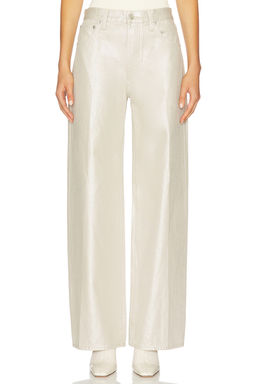 Pistola - Tate High Rise Bowed Wide Jeans