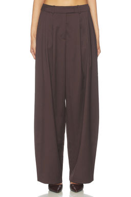 REMAIN - Cocoon Suiting Pants With Pleats