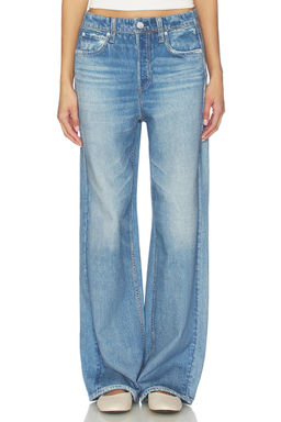 Rag & Bone - Miramar Fleece Wide Leg Jeans Jeans