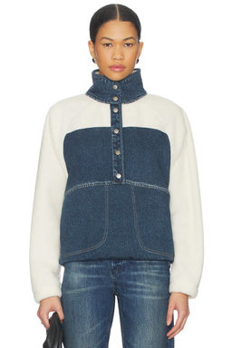 Rag & Bone - Miramar Fleece Sherpa Popover