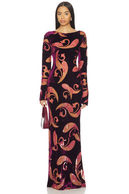 Retrofete - Iona Velvet Dress