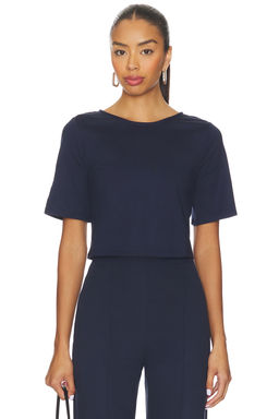 Ripley Rader - Ponte Knit Short Sleeve Top