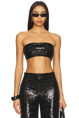 Ripley Rader - Sequin Bandeau Top
