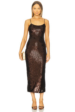 Runaway The Label - Anette Sequin Midi Dress
