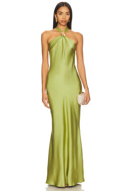 Runaway The Label - Chara Low Cross Back Maxi Dress