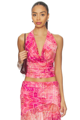 Runaway The Label - Emery Cowl Halter Top