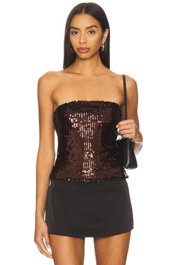 Runaway The Label - Anette Strapless Sequin Bustier