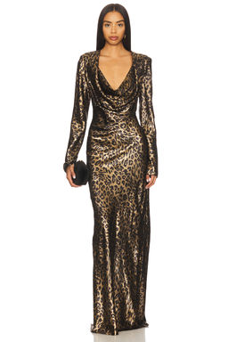 SANS FAFF - Anna Cowl Evening Dress