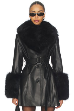 Susanna Chow - Roxy Leather Coat