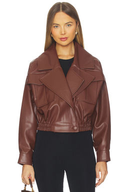SELMACILEK - Lea Tan Leather Jacket