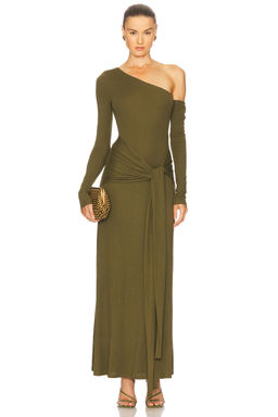 SEVEN WONDERS - Bianca One Shoulder Maxi Dress