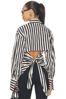 Simon Miller - Loch Striped Poplin Button Up