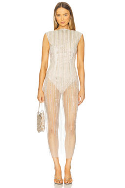 SAU LEE - Marci Beaded Dress