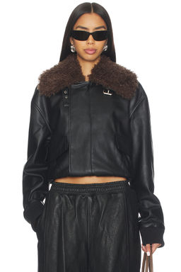 superdown - Philomena Faux Leather Jacket