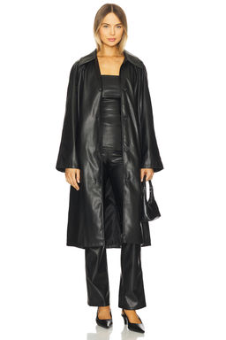 superdown - Francine Faux Leather Coat