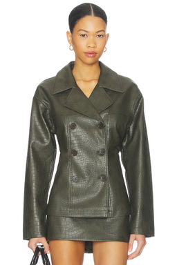 superdown - Caroline Faux Leather Jacket
