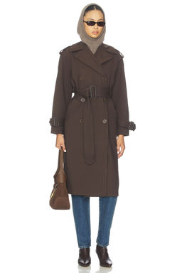 Susana Monaco - Double Knit Trench Coat
