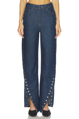 ROTATE - Buttoned Wide Leg