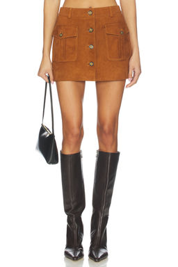 The Garment - Suede Mini Skirt